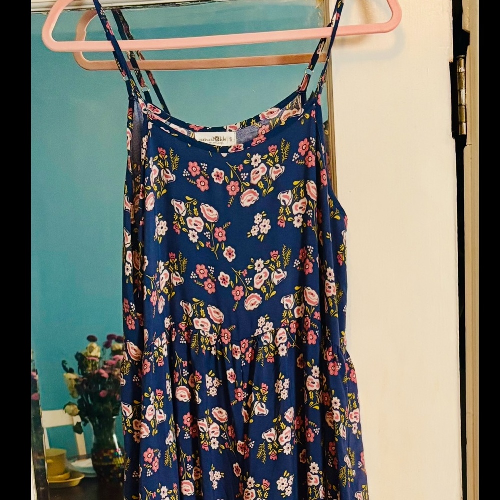 Floral Blue Jumper